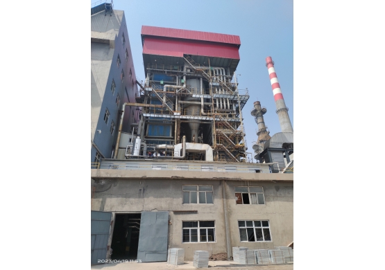山西75t鍋爐床上煤氣摻燒、床下點火改造項目
